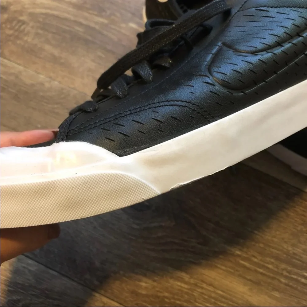 Nike Faux Leather Sneakers NWOB